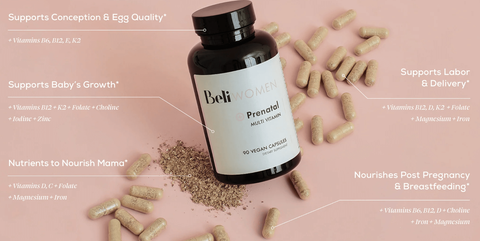 Beli multivitamins for prenatal women