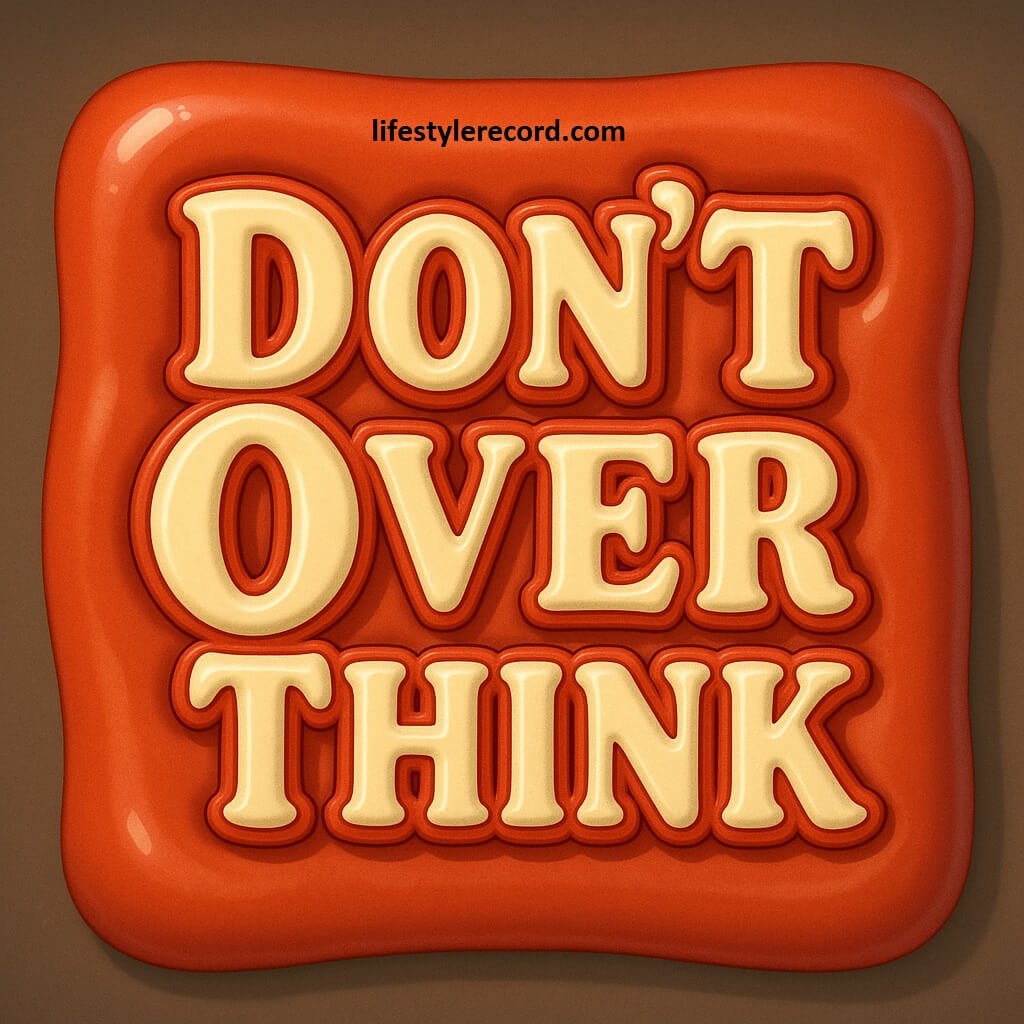 Overthinking Breakthrough: The 3-Part Framework That Transforms Mental Loops Into Strategic Advantages