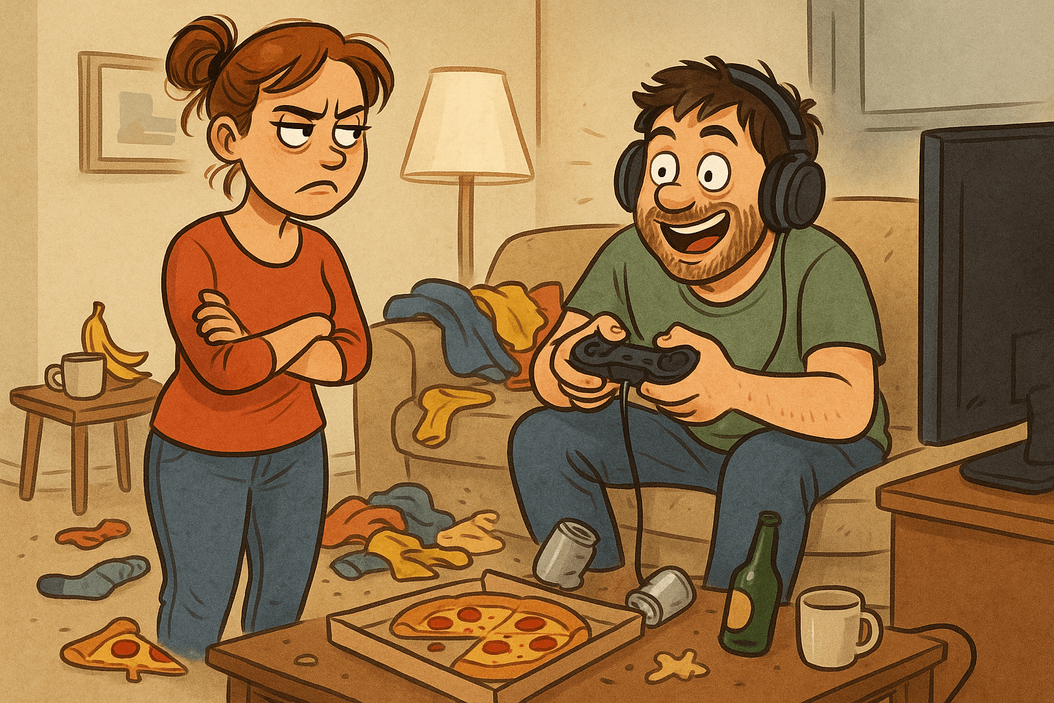 Why Your Man-Child Husband Isn’t Just Annoying—He’s Stealing Your Life Force 🧠
