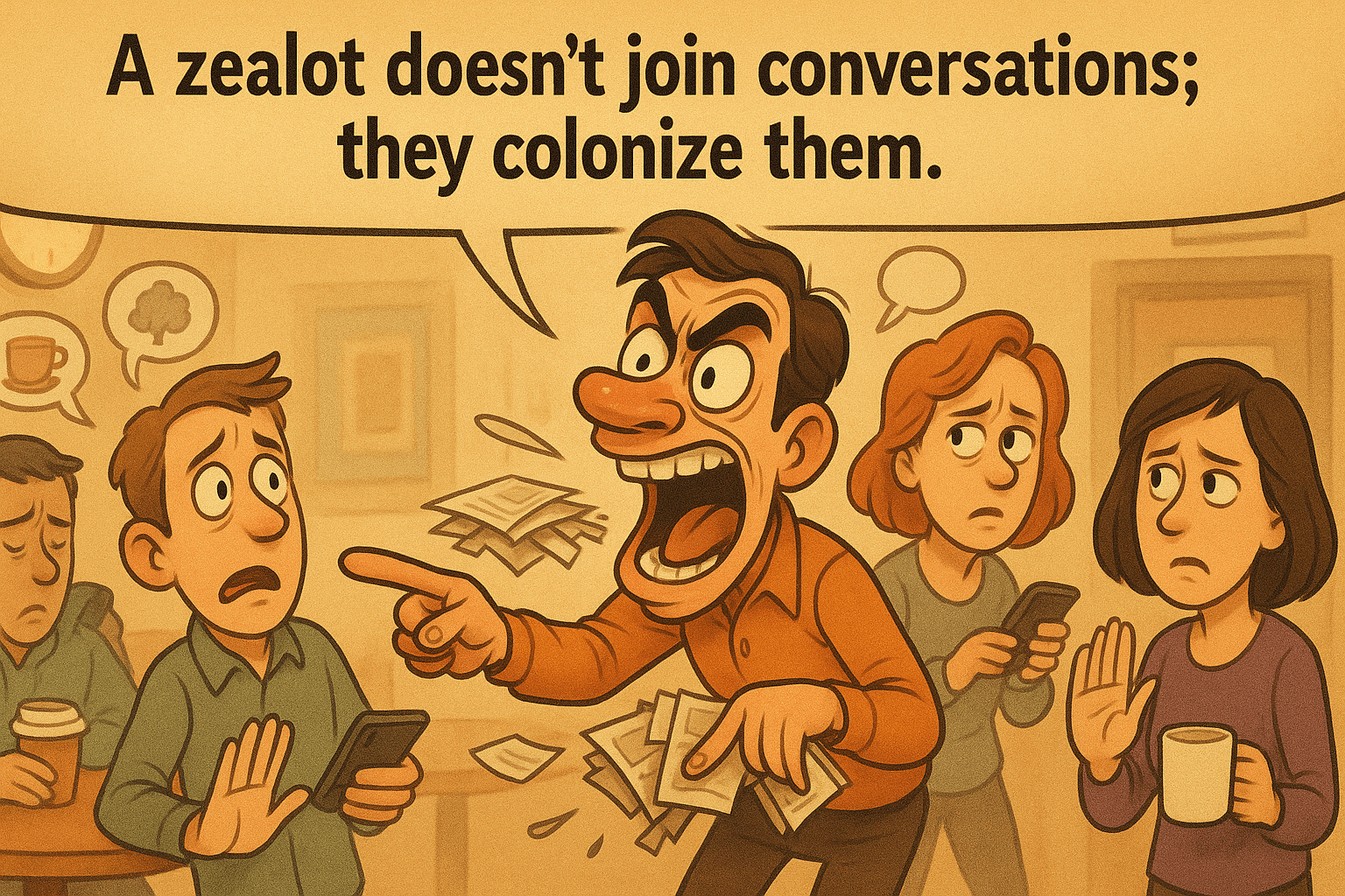 Zealot colonize the conversation