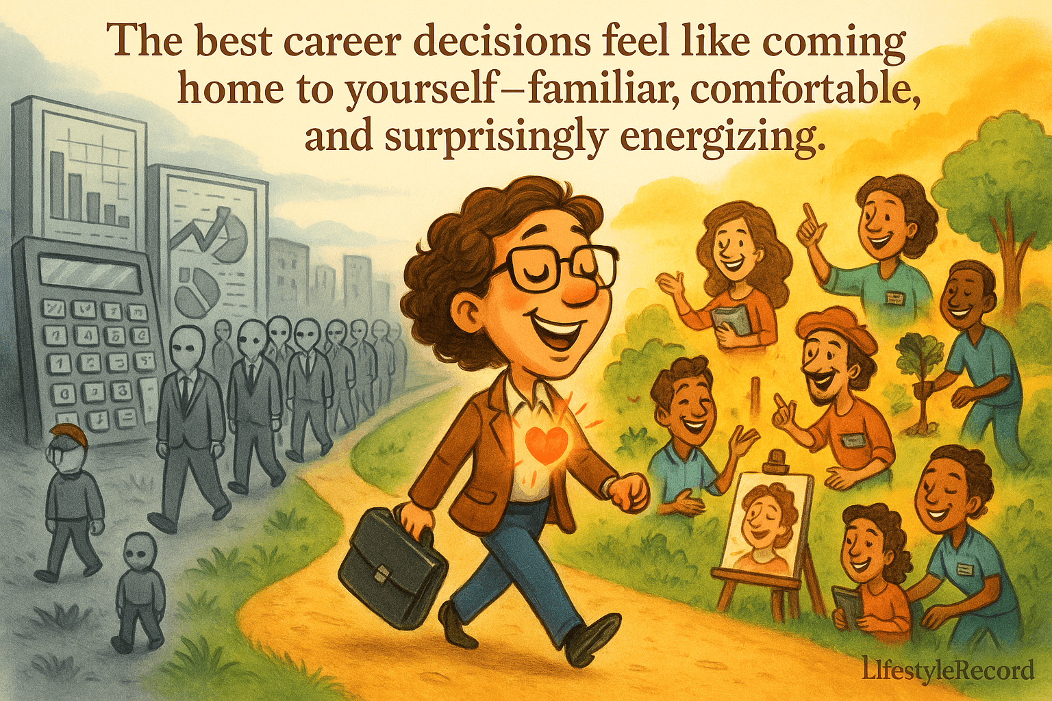Why Your Next Career Move Should Be Emotional, Not Logical