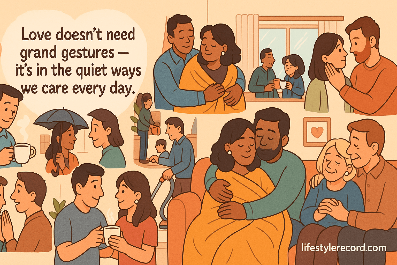 silent ways to show your love to your wife